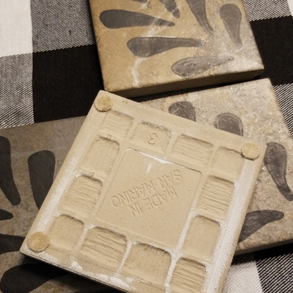 Hand Painted Tile Coasters - Picture 3 of 3